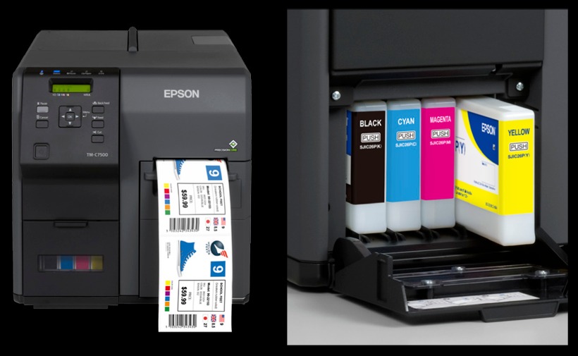 Máy in nhãn màu EPSON ColorWorks C7510